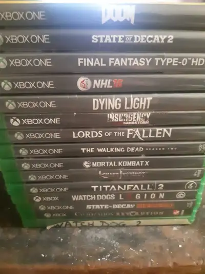 Xbox one games 15$, View more