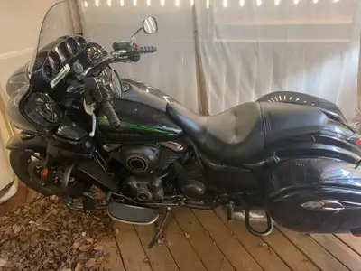 2018 Kawasaki Vulcan Vaquero 1700. 13158 km one owner, factory warranty with roadside remaining. Unt...
