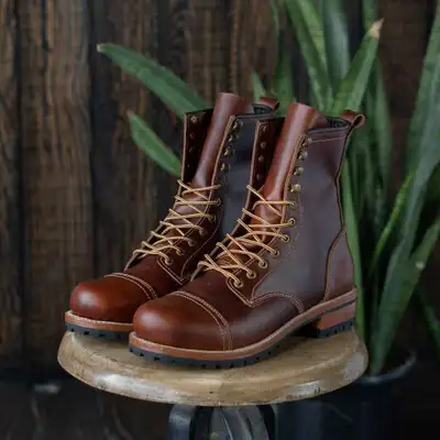 Craft & Glory Ranger 8" Buffalo Leather Boots - Men's 10.5 - New, View more