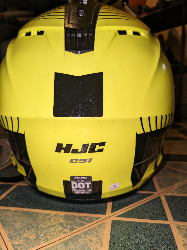 HJC Modular Motorcycle Helmet (Large) in Motorcycle Parts & Accessories in Gatineau