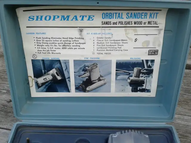 Shopmate Orbital Sander & Polisher in Power Tools in Edmonton - Image 3