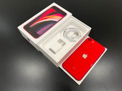 iPhone SE 2020 128GB Red - UNLOCKED - 10/10 - READY TO GO!, View more