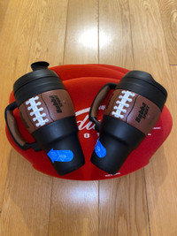 NEW! Bubba Sport Football Mugs & Budweiser Hats
