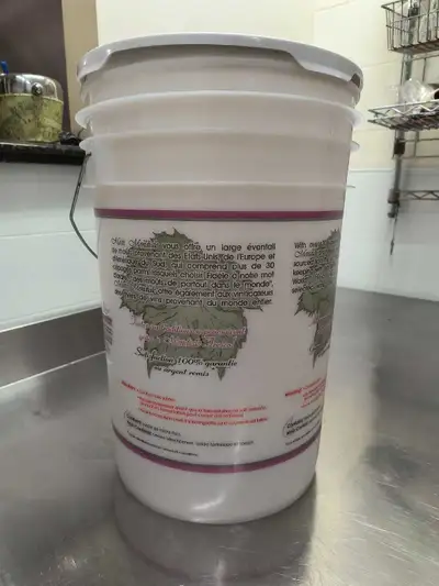 Come with lids. For wine/beer making or any use around the house.