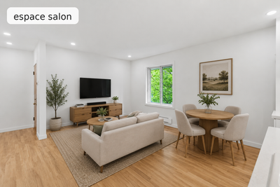 4 ½ rénové Rosemont — 2 chambres fermées - balcon 5804 18e Avenue, Montréal H1X 2P5 Bel appartement...