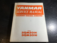 Yanmar 2QM20(H) & 3QM30(H) Marine Diesel Engine Service Manual