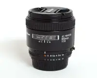 Nikon AF Nikkor 85mm 1:1.8 Prime Lens $300