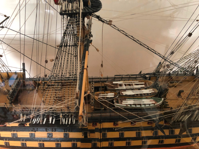 40" PROFESSIONAL MODEL OF HMS VICTORY in Arts & Collectibles in Bedford - Image 3