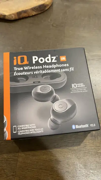 IQ Podz 06 wireless BRAND NEW ear pods, View more