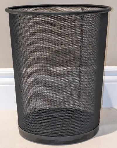 LIKE NEW IKEA Metal Wire Mesh Waste Baskets 11.5" x 14", View more