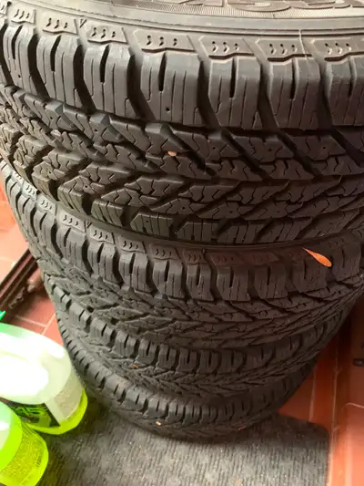 This is used winter tires come with steel rims in excellent condition. No patches no cracked. Lot of...