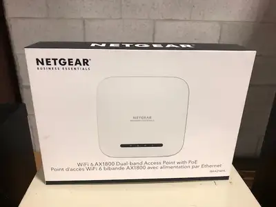 Netgear WAX214PA-200CNS WiFi 6 AX1800 Wireless Access Point, View more