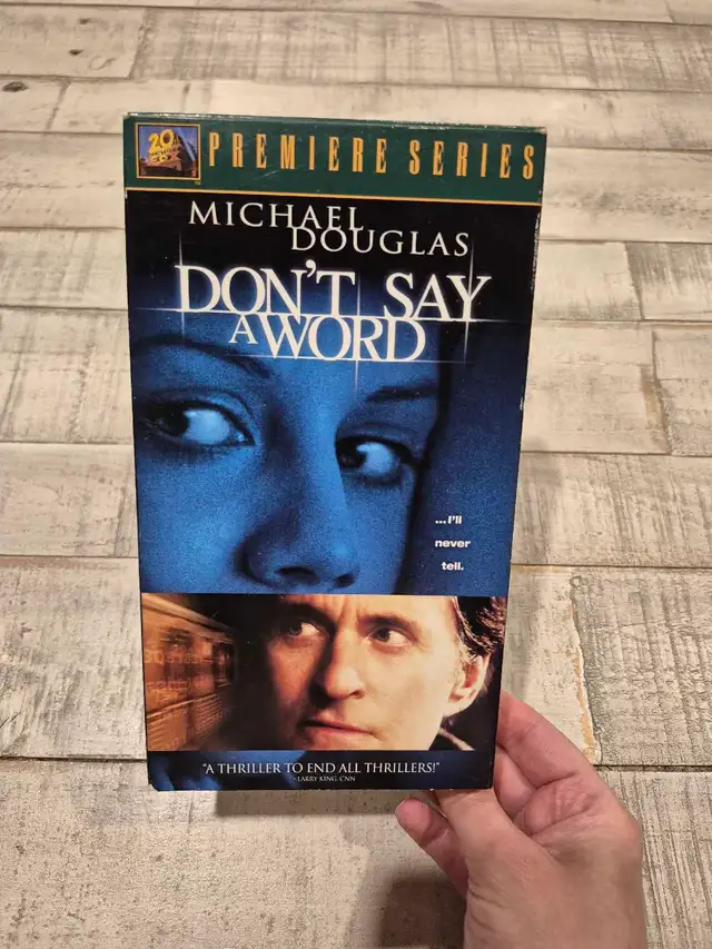 Don't Say A Word VHS