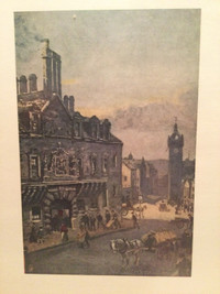 Vintage Framed Glasgow Print