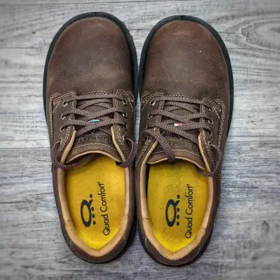 New condition (never used) Size 9 Dakota WorkPro Series Men's Aluminum Toe Composite Plate Oxford La...