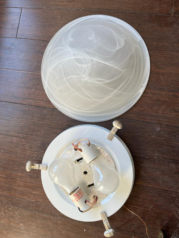 Used 12" Ceiling light -  -8 piece ($10 each or $60 for all 8) in Indoor Lighting & Fans in Markham / York Region