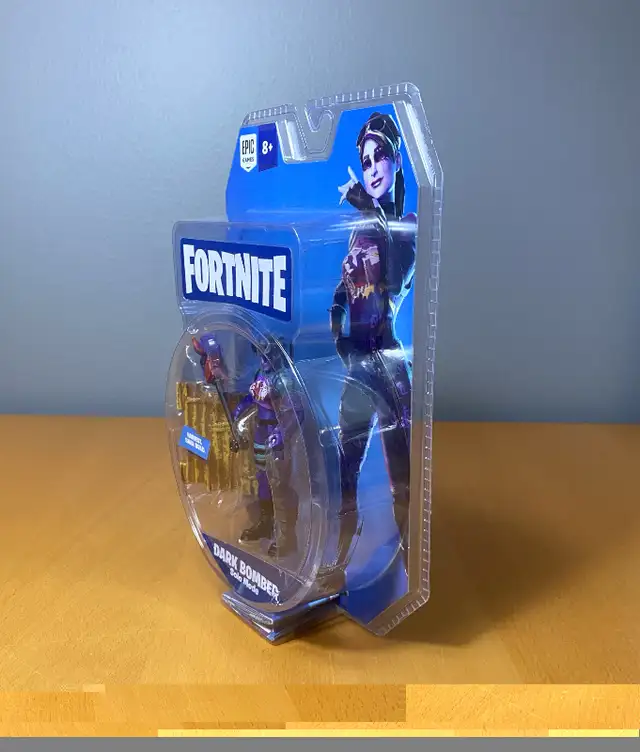Fortnite Solo Mode Figure Dark Bomber - NEW in Toys & Games in Calgary - Image 3