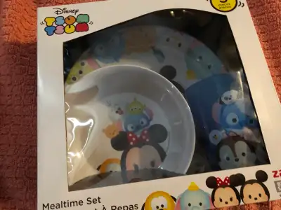 New TSUM ,Shopkins 3 pc dish sets, View more