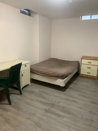 A big basement Room with separate washroom. One person room rent is $900 monthly. ( No parking) Egli...
