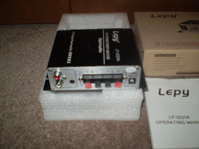 LEPY MINI Hi Fi "STEREO POWER AMPLIFIER" 20 Watts RMS in iPod & MP3 Accessories in Thunder Bay - Image 2
