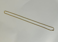 10K YELLOW GOLD NECKLACE (22”)