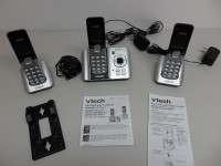 Vtech 3-handset cordless phone with answering machine