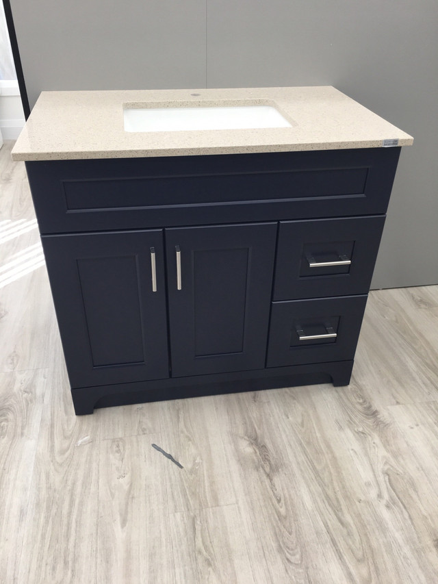 Bathroom vanity with Quartz countertop wholesale price  in Cabinets & Countertops in City of Toronto - Image 2