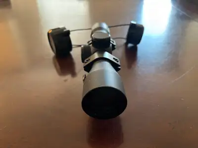 4-32 scope with rings, brand new taken off crossbow