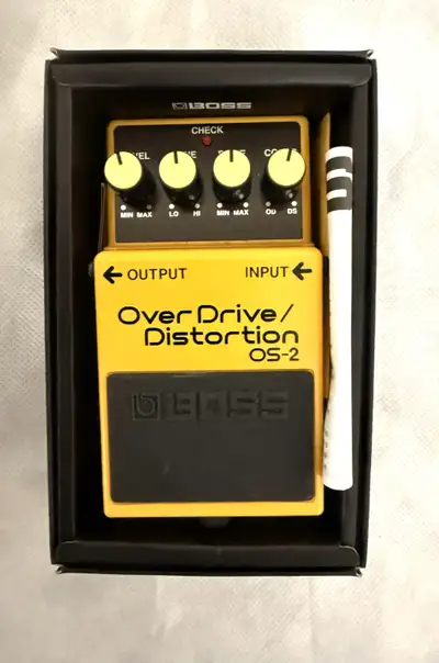 BOSS OS-2 Over Drive/Distortion - Guitar Stomp Box, View more