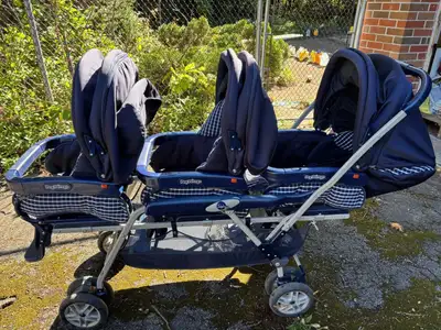 Peg Perego Triple Stroller, View more