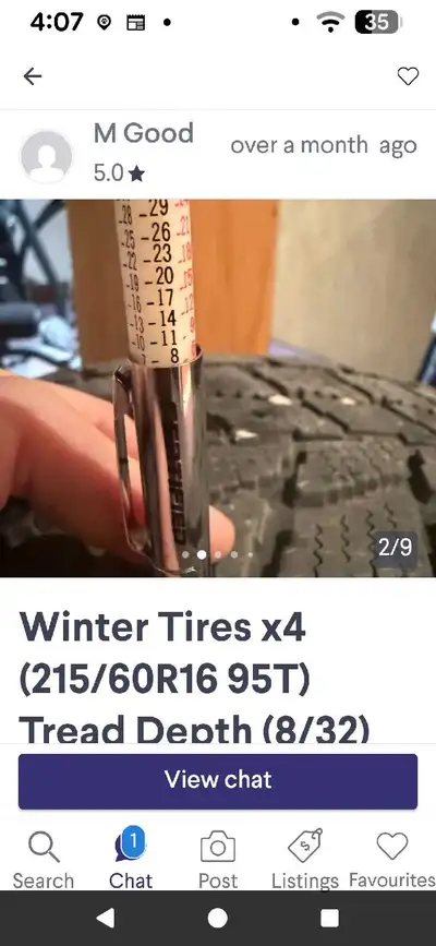 4 Good condition + lots of tread. Toyo observe GO2 On 5 bolt x 110 pattern black steel rims 8/32 dep...