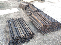 Precut Pipe uprights for live stock portable panels gates fence