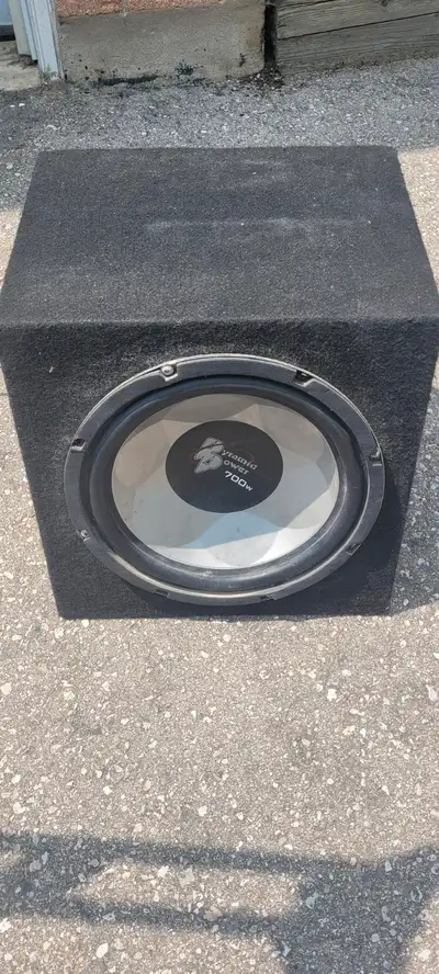 Pyramid Power Car 12" Subwoofer/w 4ch Amps, View more