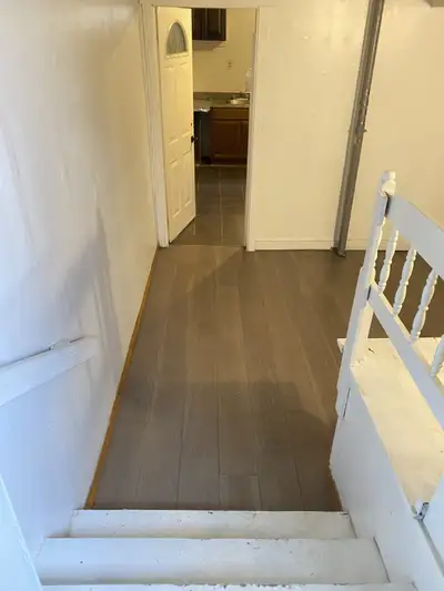 Two-bedroom walk up basement suite with private entrance in a 4-plex building. The 4-plex building i...
