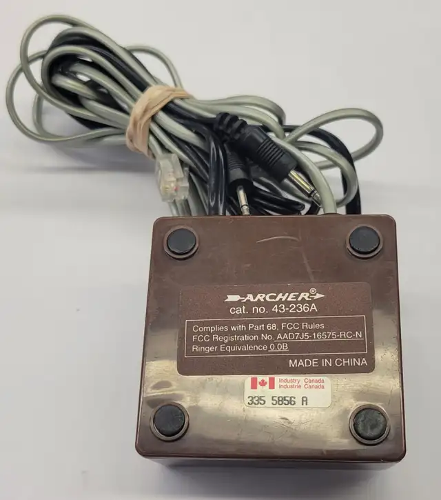 Vintage Archer  telephone recording control playback switch in General Electronics in Windsor Region - Image 4