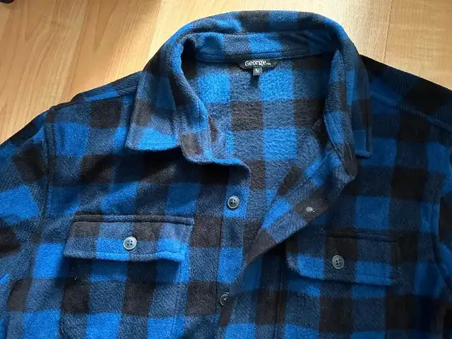 Men’s George flannel plaid shirt XL $25 in Men's in Oakville / Halton Region - Image 4
