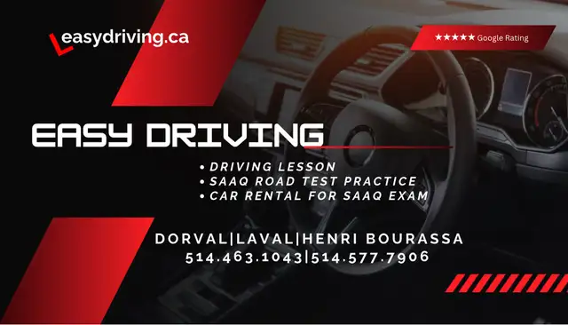 Complete SAAQ Road Test Preparation64424058468227120