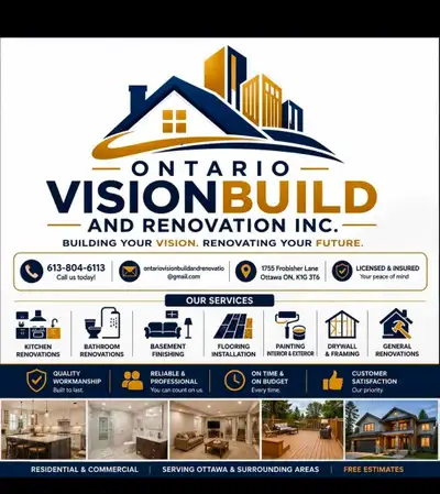 HOME RENOVATIONS – KITCHEN | BATHROOM | BASEMENT | PAINT, View more
