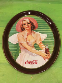 Collectible Steel Coca Cola Serving Tray 