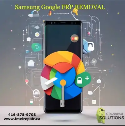 Samsung Google FRP Removal, View more