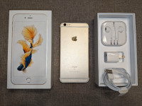 Apple iPhone 6s Plus 16GB in Gold - Like New  + Tons of extras!