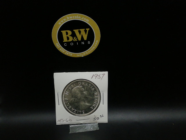 1957 Canada $1 MS-60 COIN!!!! in Arts & Collectibles in Mississauga / Peel Region