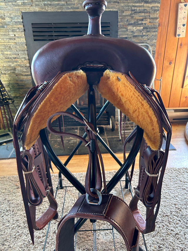 New Jeff Smith Saddle for Sale or Trade in Equestrian & Livestock Accessories in Saskatoon - Image 3