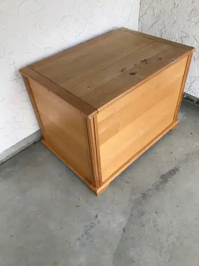 handmade blanket box, View more