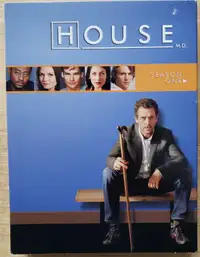 DVD SET: HOUSE - COMPLETE SEASON 1 - 3 DISCS (6 SIDES)