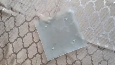 Square Frosted Glass Plate, View more
