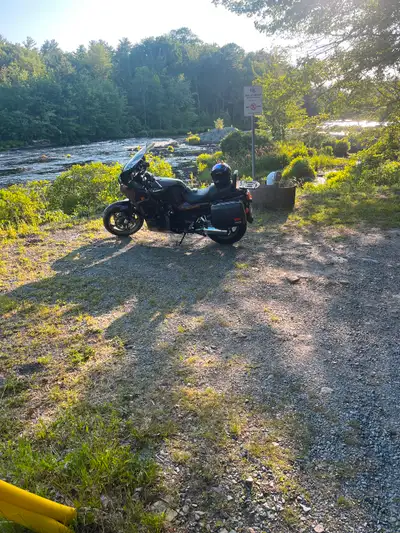 Bike is in excellent shape everything works ae it should.looking to trade for street&trail bike.any...