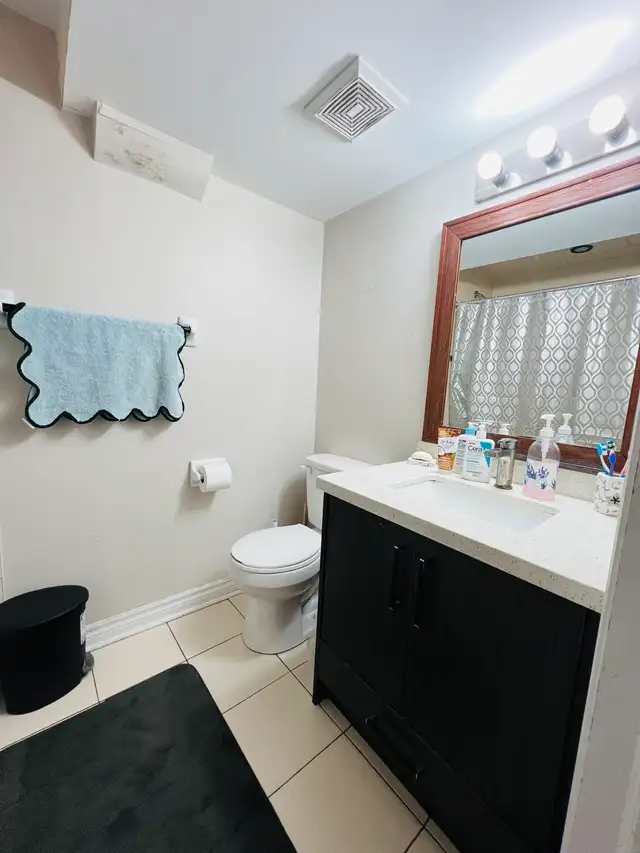 one shared bedroom in two bedroom basement in Room Rentals & Roommates in Mississauga / Peel Region - Image 5