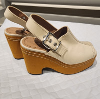 High end designer Marni platform sandals