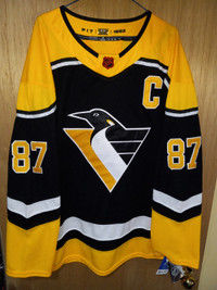 2023 Sidney Crosby Pittsburgh Penguins NHL Adidas jersey xl new